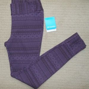 NWT Columbia Aspen Lodge Jacquard Legging